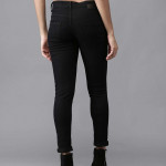 Women Black Skinny Fit Mid-Rise Clean Look Stretchable Jeans